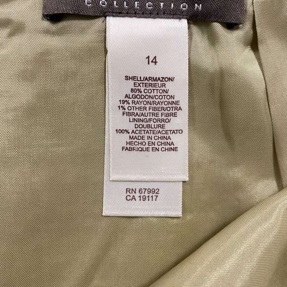 Lime green skirt. - Picture 4 of 4